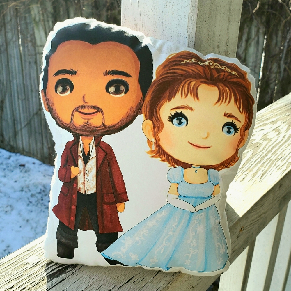 Simon and Daphne Pillow Pal. New.